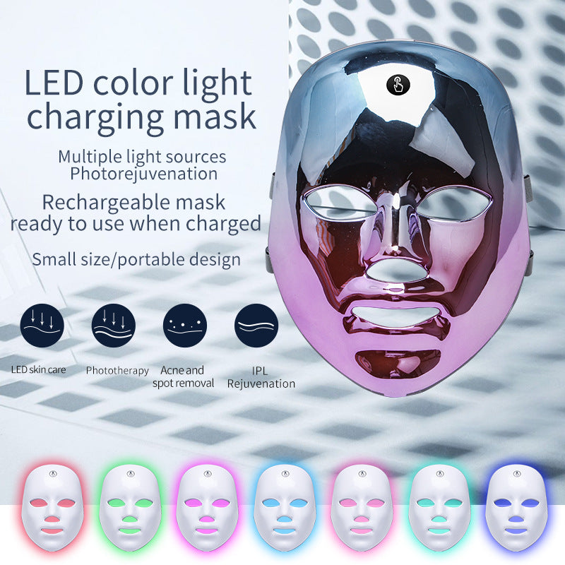 LED Light Therapy Face Mask – 7 Colors Skin Rejuvenation