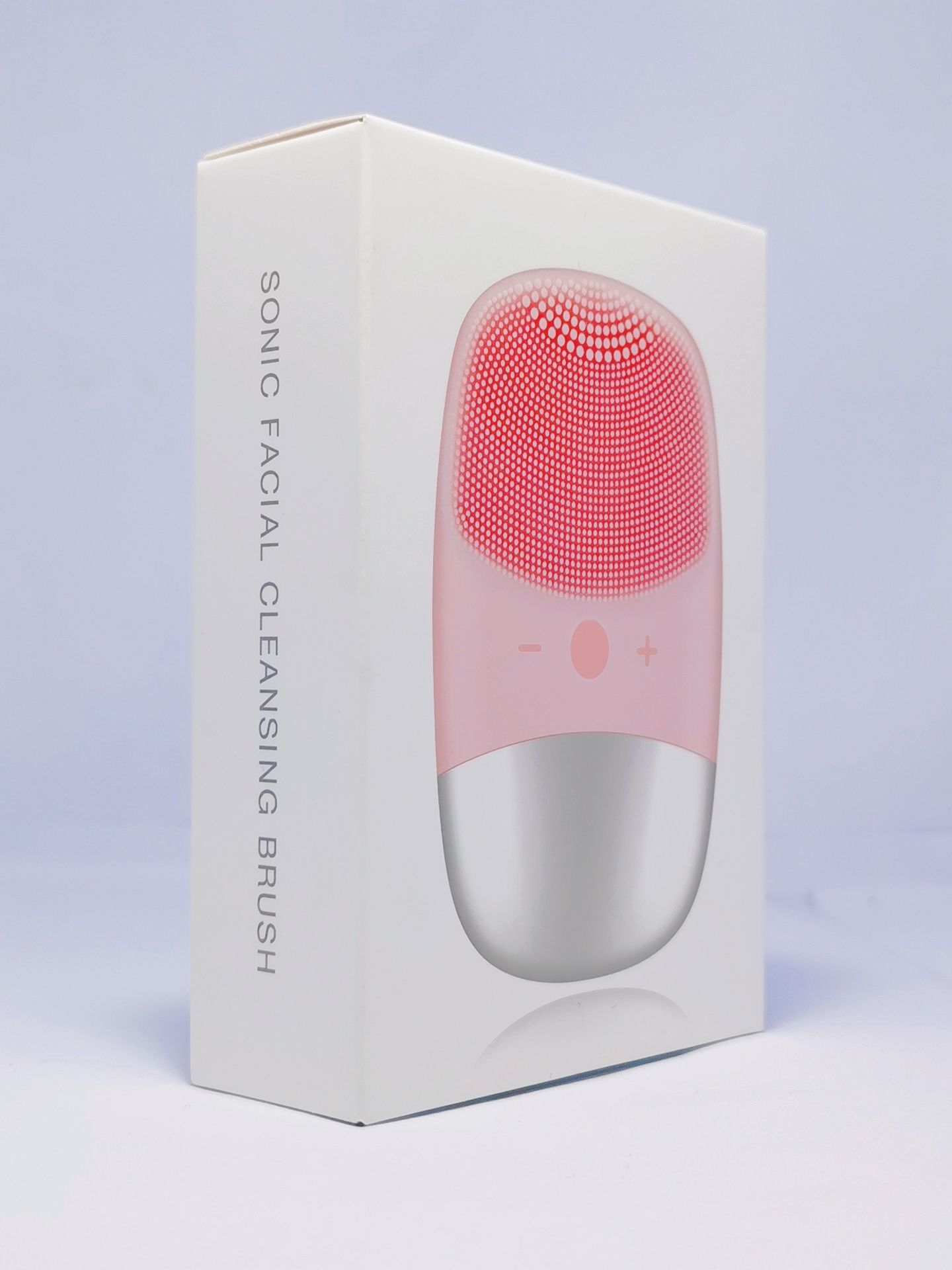 Mini Silicone Electric Facial Cleansing Brush Waterproof Skin Massager For Deep Pore Cleaning & Glow